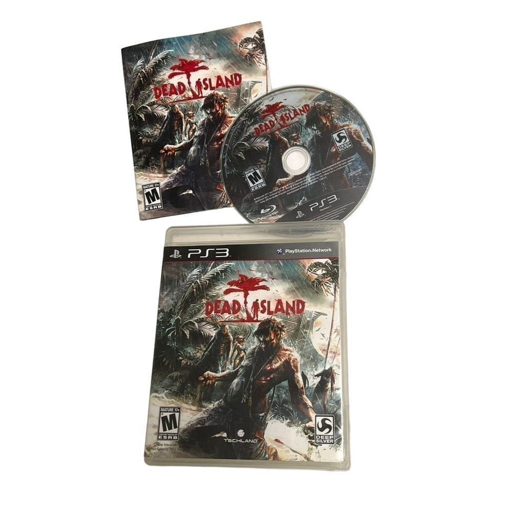 ABR PS3 Dead Island video Game PlayStation 3  Action Adventure combine ship‎